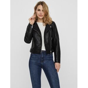 Vero Moda Lederimitatjacke »VMKERRI ULTRA« black Größe XS