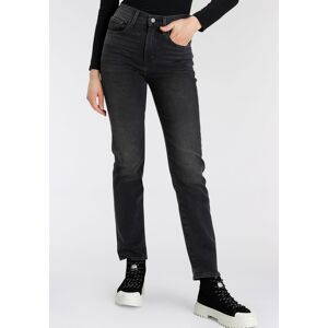 Levi's® Straight-Jeans »724 High Rise Straight« black denim Größe 30