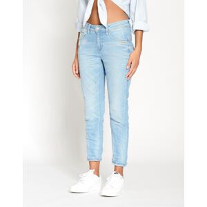 GANG Relax-fit-Jeans »94AMELIE CROPPED«, mit Abriebeffekten light denim used Größe 33