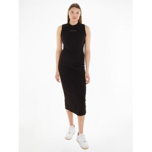 Tommy Jeans Curve Jerseykleid »TJW SMALL CLASSIC MIDI BDYCN EXT«, mit... Black Größe XXL (44)