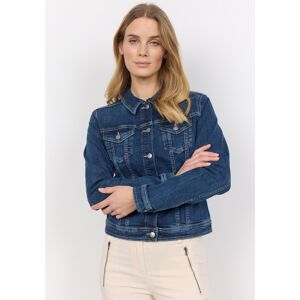 soyaconcept Jeansblazer »SC-KIMBERLY 3«, taillierte Form 2494 DARK BLUE DENIM Größe S