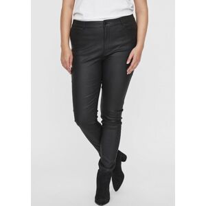 Vero Moda Curve Lederimitathose »VMEVEN NW SS SMOOTH COATED PNT CUR NOOS« Black COATED Größe 54