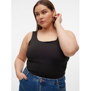 Vero Moda Curve Tanktop »VMCMILLION SL SQUARE TOP JRS NOOS CUR« Black Größe XL (52)