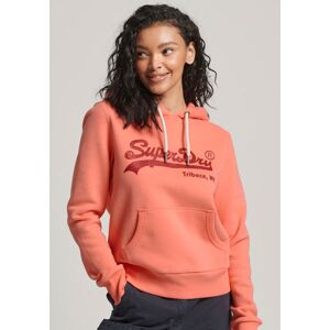 Superdry Kapuzensweatshirt »EMBELLISHED VL HOODIE« Fusion Coral Größe XL