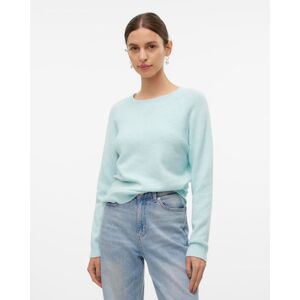 Vero Moda Rundhalspullover »VMDOFFY LS O-NECK BLOUSE GA NOOS« Clearwater Detail:MELANGE Größe XXL (44)