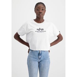Industries T-Shirt »ALPHA INDUSTRIES Women - T-Shirts Basic Boxy T Wmn« white Größe XL