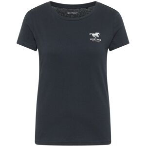 MUSTANG Kurzarmshirt »T-Shirt« schwarz Größe S