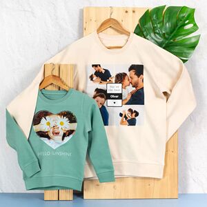 smartphoto Sweatshirt Unisex Creme XL für den Mann oder Freund