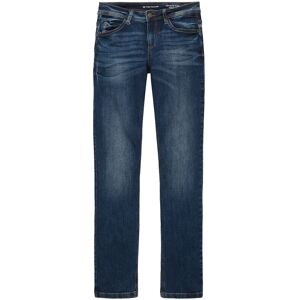 TOM TAILOR Damen Alexa Straight Jeans mit Bio-Baumwolle, blau, Uni, Gr. 29/34