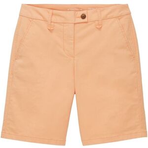 TOM TAILOR Damen Chino Bermuda, orange, Uni, Gr. 44