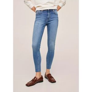 Mango - Jeans, Skinny Fit, Für Damen, Blau Größe 38