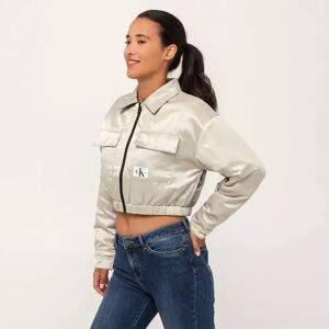 Calvin Klein Jeans - Jacke, Für Damen, Beige, Größe L