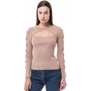 Guess - Pullover, Classic Fit, Langarm, Für Damen, Camel, Größe S