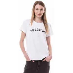 Co'Couture - T-Shirt, Für Damen, Weiss, Größe L