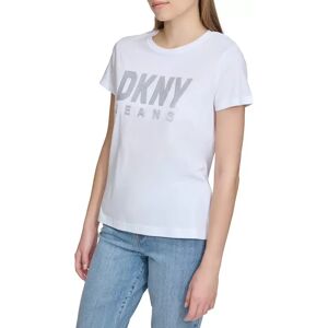 Donna Karan New York - T-Shirt, Für Damen, Weiss Größe M