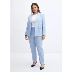 Mango - Blazer, Für Damen, Saphirblau, Größe 36