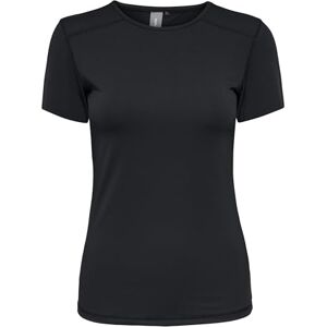 ONLY Damen ONPMILA SS Train Tee NOOS Activewear-Shirt, Black, XS