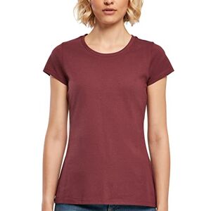 Build Your Brand Damen BB012-Ladies Basic Tee T-Shirt, Cherry, XL