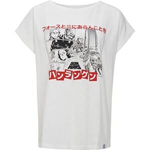 Recovered Star Wars Rebels Manga Ecru Womens Boyfriend T-Shirt by M