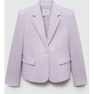 Mango BLAZER - Helllila/Pastelllila - XXL - weiblich