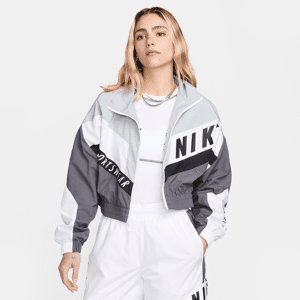 Nike SportswearDamenjacke aus Webmaterial - Grau - L (EU 44-46)