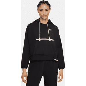 Nike Dri-FIT Swoosh Fly Standard IssueBasketball-Hoodie für Damen - Schwarz - XS (EU 32-34)