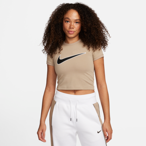 Nike SportswearKurz-T-Shirt für Damen - Braun - L (EU 44-46)