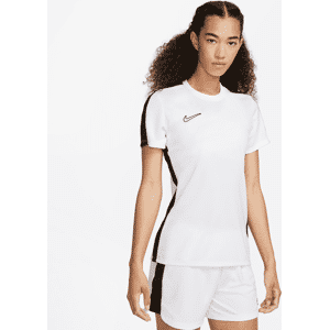 Nike Dri-FIT Academy Kurzarm-Fußballoberteil für Damen - Weiß - S (EU 36-38)