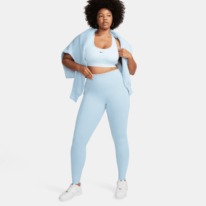 Nike Universa Leggings in voller Länge mit Taschen, mittlerem Halt und hohem Bund für Damen - Blau - S (EU 36-38)