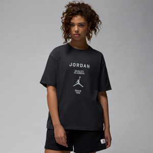 Jordan Girlfriend-T-Shirt für Damen - Schwarz - M (EU 40-42)