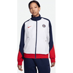 Paris Saint-Germain StrikeNike Fußballjacke für Damen mit Dri-FIT-Technologie - Weiß - M (EU 40-42)