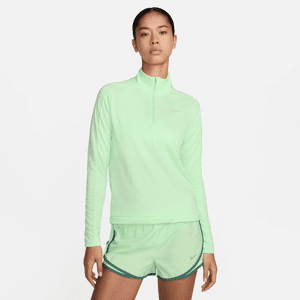 Nike Dri-FIT PacerDamen-Pullover mit Viertelreißverschluss - Grün - XS (EU 32-34)