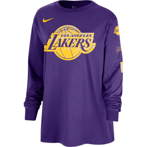 Los Angeles Lakers Essential Nike NBA-Longsleeve für Damen - Lila - XXL (EU 52-54)