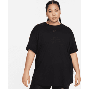 Nike Sportswear EssentialDamen-T-Shirt (große Größe) - Schwarz - 1X