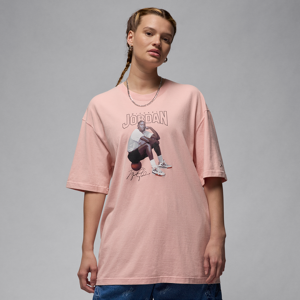 Jordan Oversize-T-Shirt mit Grafik für Damen - Pink - M (EU 40-42)