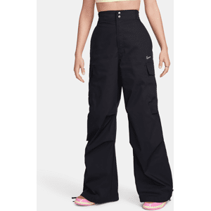 Nike SportswearWeite Cargohose mit hohem Bund für Damen - Schwarz - XL (EU 48-50)