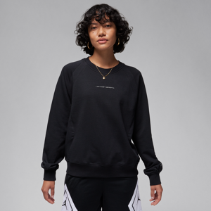 Jordan SportFleece-Sweatshirt mit Grafik und Rundhalsausschnitt für Damen - Schwarz - XL (EU 48-50)