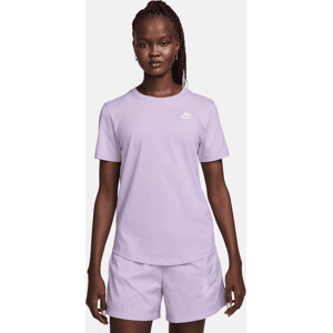 Nike Sportswear Club EssentialsDamen-T-Shirt - Lila - XS (EU 32-34)