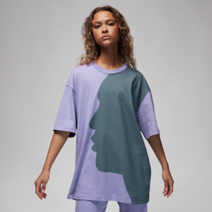 Jordan Oversize-T-Shirt mit Grafik für Damen - Lila - L (EU 44-46)