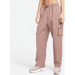 Nike Sportswear EssentialCargo-Webhose mit hohem Bund für Damen - Lila - XL (EU 48-50)