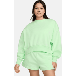 Nike Sportswear Phoenix FleeceOver-Oversized Rundhals-Sweatshirt für Damen - Grün - S (EU 36-38)