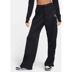 Nike Air Damenhose mit mittelhohem Bund und seitlichen Druckknöpfen - Schwarz - XL (EU 48-50)