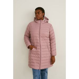 C&A Daunenjacke mit Kapuze, Rosa, Größe: 48 Weiblich