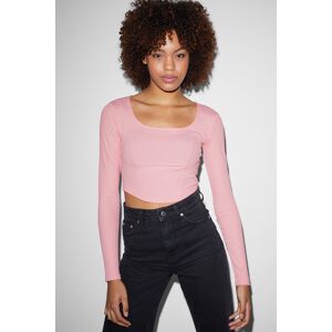 C&A CLOCKHOUSE-Crop Top, Rosa, Größe: XL Weiblich