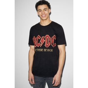 Clockhouse C&A T-Shirt-AC/DC, Schwarz, Größe: XS Männlich