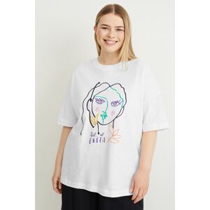 C&A T-Shirt, Weiss, Größe: 50 Weiblich
