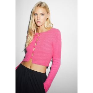 C&A CLOCKHOUSE-Crop Pullover, Pink, Größe: L Weiblich