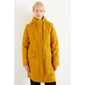 C&A Parka mit Kapuze, Orange, Größe: 40 Female