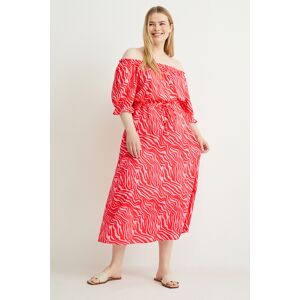 C&A Fit & Flare Kleid, Rot, Größe: 50 Weiblich