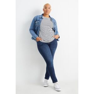 C&A Slim Jeans-High Waist-Shaping-Jeans-LYCRA®, Blau, Größe: 56 Weiblich